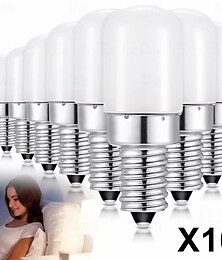 voordelige -10 stuks 2W E14 led koelkastlamp koelkast maïslamp AC 220V led lamp wit/warm wit smd2835 vervangt halogeenlamp
