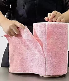 economico -2 rotoli / 40 pezzi di salviette detergenti in microfibra riutilizzabili, strofinacci da cucina multiuso, strofinacci intrecciati, panni per la pulizia della casa ecologici per soggiorno, camera da