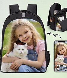 お買い得  -子供用カスタマイズバックパック - パーソナライズされたデザイン、丈夫な生地、調節可能なストラップ、学校、旅行、遊びに最適