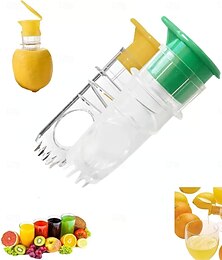 economico -Spremiagrumi manuale da 2 pezzi per limoni e arance, estrattore di succo manuale per impieghi gravosi, utensile da cucina facile da usare, gadget per spremere la frutta.