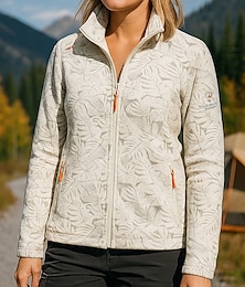 economico -Per donna Giacca da esterno Giacca da escursionismo Giacca in Pile Esterno Impermeabile Antivento Abbigliamento da trekking Abbigliamento da trekking Inverno Autunno Top Pile Campeggio