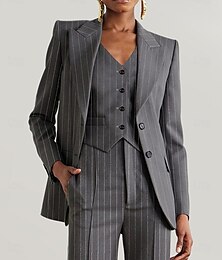 abordables -blazers femme mère de la mariée élégants manches longues avec boutons couleur unie
