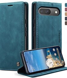abordables -téléphone Coque Pour Google Pixel 9 Pro Pixel 9 Pro XL Pixel 8 Pixel 9 Pixel 7 Pixel 6 Étui Portefeuille Coque à Rabat Support Antichoc TPU faux cuir
