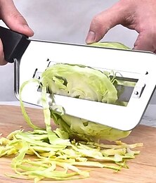 abordables -Rallador de col para ensalada de col, chucrut, rebanador de col, cortador, picador, cuchillo de cocina, pelador de col, triturador de lechuga, cuchillo para lechuga, repollos, ralladores para cocina,