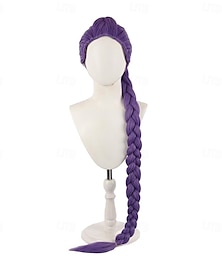 economico -Parrucca cosplay Rumi, costume da cacciatore di demoni, parrucche anime, accessorio per capelli lunghi e lisci per donne