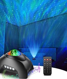olcso -északi galaxis fény aurora projektor 33 fényhatással éjszakai fények led csillag projektor hálószobába ködlámpa távirányító fehér zajok bluetooth hangszóró bulikba