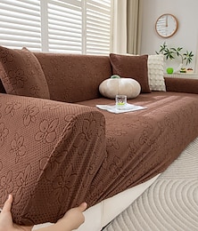 economico -Copridivano in ciniglia per soggiorno, copridivano elastico jacquard spesso, copridivano tutto compreso, copridivano angolare a L elasticizzato, copridivano 1/2/3/4 posti