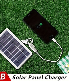 abordables -un seul panneau de charge portable solaire conçu pour une utilisation en extérieur, idéal pour les voyages et le camping. Il sert de source d'alimentation mobile pour charger les téléphones, alimenter