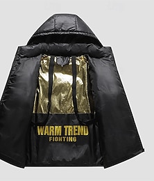 abordables -Hombre Mujer Chaqueta para senderismo Chaqueta acolchada Chaqueta de Invierno Al aire libre Térmico Templado Trajes de senderismo Ropa de senderismo Invierno Camiseta Algodón Camping / Senderismo