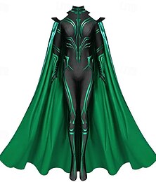halpa -Thor: Ragnarok hela Zentai sopii Viitta Asu Elokuva Cosplay-asu Elokuva-cosplay for Naisten Aikuiset Halloween Naamiaiset Suoritus Halloween