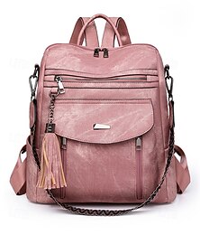 economico -Zaino convertibile in similpelle da donna – borsa a tracolla vintage multitasche con nappa per spostamenti quotidiani casual, viaggi e lavoro