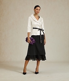 abordables -Mujer Tops elegantes Tops de noche Elegante Casual Escote en Pico Negro Verano Otoño