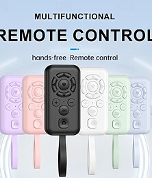 baratos -Novo controle remoto flip selfie para celular bt, controle remoto multifuncional de nove botões para assistir e-books e vídeos do youtube