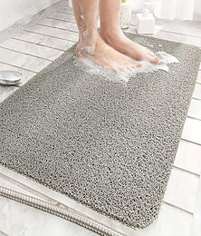 abordables -Alfombrilla de ducha para ducha interior, alfombrilla de baño de lufa, antideslizante, antimoho, antibacteriana, de PVC suave, para bañera, zonas de ducha húmedas de baño.