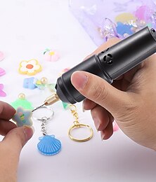 halpa -säädettävä sähköinen koruporasarja johdollisella kädessä pidettävällä mallilla, USB-virtalähteellä - ihanteellinen korujen askarteluun jalokivien porasarjalla
