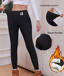 levne -Dámské EU / US velikost punčocháče Elegantní Oblečení na atletiku Plná délka Vysoký vzestup Jednobarevné Pletený Základní Pohodlný Yumuşak Pohodlné Lehce elastické Sporty a outdoor Běžné / Denní Černá