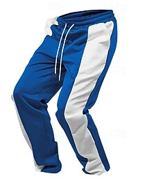 economico -Per uomo Pantaloni da tuta Joggers Pantaloni Pantaloni casual Pantaloni da corsa Elastico in vita Coulisse Gamba Dritta Semplice Comodità Lunghezza intera All'aperto Casuale Quotidiano Moda Stile