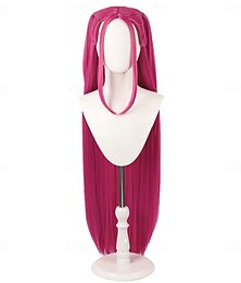 economico -Parrucca Mira, costume da cacciatrice di demoni, parrucca cosplay, parrucche anime, accessorio per capelli lunghi e lisci per donne