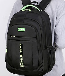 economico -Zaino scolastico impermeabile da uomo - borsa per laptop resistente e antigraffio con scomparti multipli e design sportivo per lezioni, viaggi o uso quotidiano