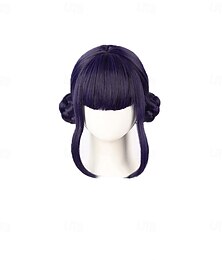 economico -Parrucca cosplay Zoey, costume da cacciatrice di demoni, parrucche anime, accessorio per capelli lunghi e lisci per donne