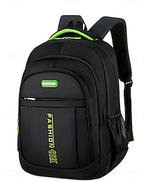 economico -Zaino scolastico impermeabile da uomo - borsa per laptop resistente e antigraffio con scomparti multipli e design sportivo per lezioni, viaggi o uso quotidiano