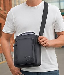 economico -Borsa a tracolla impermeabile da uomo – borsa a tracolla casual resistente all'usura per viaggi, lavoro e uso quotidiano