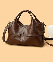 economico -borsa a tracolla in similpelle da donna – elegante design strutturato, borsa versatile per il lavoro quotidiano, lo shopping e le uscite casual