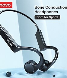 abordables -Auriculares de conducción ósea Lenovo X4 con Bluetooth 5.0, diseño ergonómico, alta fidelidad, IPX5, para teléfonos móviles Apple, Samsung, Huawei y Xiaomi.