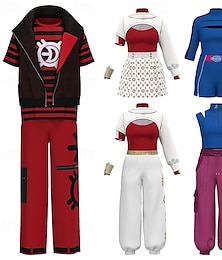 levne -Zombie škola Zombie 4 Nova Vítěz Addison Kostým Cosplay kostým Filmové kostýmy for Pro páry Pánské Dámské Dospělí Děti předvečer Všech svatých Výkon Párty předvečer Všech svatých