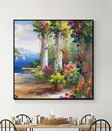 abordables -Peinture à l'huile faite à la main sur toile, décoration murale, célèbre tableau de Van Gogh, paysage de saules au coucher du soleil, pour décoration intérieure, peinture roulée, sans cadre, non