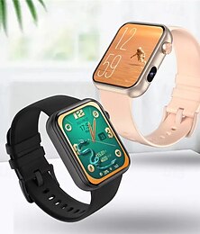 abordables -Reloj inteligente P51 con cámara, función de fotos, Bluetooth, grabación de llamadas, memoria de 512 MB, reproductor de música local, reloj inteligente para hombres y mujeres.