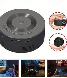 economico -mini proiettore portatile s1 goditi l'home theater ovunque - compatibile con smartphone, laptop, hdmi, usb e schede sd