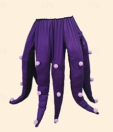 Недорогие -Осьминог День всех святых Юбки Костюм Забавный костюм Взрослые Муж. Жен. Универсальные Хэллоуин Карнавал Выступление Для вечеринок Легкие костюмы на Хэллоуин Одеваемся