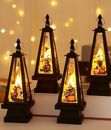 זול -1 יחידות 16*5.5 ס"מ קישוט ליל כל הקדושים אור LED נר אור רוח לקישוט מסיבה פנימי וחיצוני