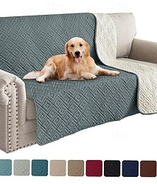 preiswerte -Wasserdichter Haustierbetdeckenbezug rutschfester Hundesofa-Schutz waschbares Sofa-Kissenmatte für Haustiere