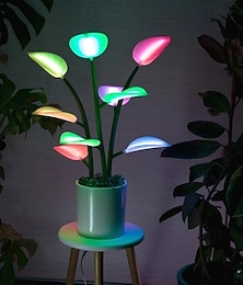 levne -Magická LED pokojová rostlina - osvětlovací umělé rostliny bonsai pokojová rostlina osvětlené umělé rostliny dekorativní víly bonsa světelná dekorace