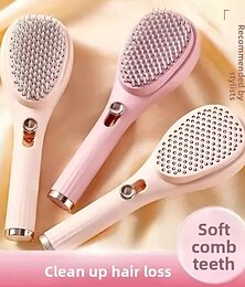 economico -pettine elastico rilassante per massaggio, pettini cavi portatili per capelli, spazzola per massaggio del cuoio capelluto, strumenti per lo styling da salone, spazzola circolare per capelli tinta