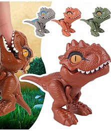 abordables -Jouet dinosaure mordant les doigts pour enfants, amusant, squishy, ptérosaure, diplodocus, tyrannosaure, mignon, chibi, dinosaures, ensemble de jeu éducatif, figurines de collection, vente en gros, ensemble d'apprentissage