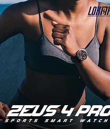 levne -LOKMAT ZEUS 4 PRO Chytré hodinky 1.43 inch Inteligentní hodinky Bluetooth Monitorování teploty Krokoměr Záznamník hovorů Kompatibilní s Android iOS Dámské Muži Dlouhá životnost na nabití Hands free