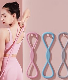 levne -3dílné odporové gumy ve tvaru osmičky s rukojeťmi pro ženy, muže, paže, ramena, záda, nohy, udržují tvar, celotělové fitness cvičení na jógu, tahací lano pro domácí posilovnu, elastická sada 15/25/35