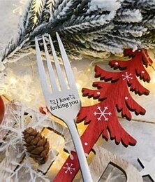 economico -forchetta incisa in acciaio inox per torta e frutta, forchetta da pranzo, regalo di festa per famiglie e coppie, regalo di Natale, stoviglie da cucina, accessorio per feste in casa, set per