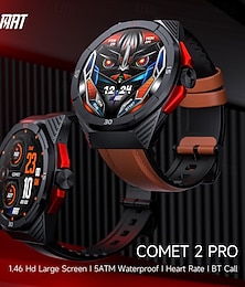 Недорогие -LOKMAT COMET 2 PRO Умные часы 1.46 дюймовый Смарт Часы Bluetooth Педометр Напоминание о звонке Датчик для отслеживания активности Совместим с Android iOS Женский Мужчины