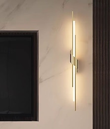 economico -Lampada da parete a LED per interni, minimalista, lineare, con montaggio a parete, lunga, apparecchio di illuminazione per la casa, luci da parete per interni, per soggiorno, camera da letto