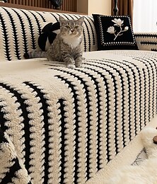 economico -coperta vintage in peluche per divano, copridivano completo, protezione universale antiscivolo per divano per l'autunno & inverno