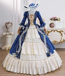 abordables -Robe de bal rococo pour femme du XVIIIe siècle, princesse Maria Antonietta, robe de vacances victorienne et renaissance rococo
