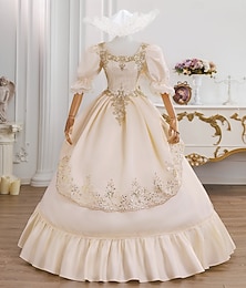 abordables -Robe de bal rococo pour femme du XVIIIe siècle, princesse Maria Antonietta, robe de vacances victorienne et renaissance rococo