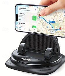 economico -Supporto per telefono da auto - supporto girevole per cruscotto, materiale in silicone ABS antiscivolo, impermeabile e resistente al calore, fissaggio a molla per iPhone, Samsung e smartphone