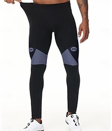 olcso -Férfi Kerékpáros nadrág Bicikli Harisnyanadrág Verseny fazon Sport Szélbiztos Elasztikus Légáteresztő Zöld / Fekete Fekete / Kék Spandex Ruházat Haladó Kerékpáros ruházat