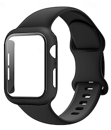 お買い得  -スポーツバンド モダンバックル と互換性があります Apple Watch ウォッチバンド 38mm 40mm 41mm 42mm 44mm 45mm 49mm ケース付き 女性 男性 耐衝撃 シリコーン 交換用時計バンド のために iwatch Ultra 2 Series 9 8 7 SE 6 5 4 3 2 1