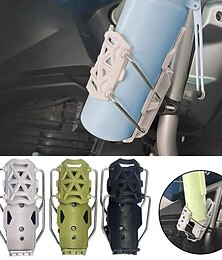זול -מחזיק כוסות מתכוונן אוטומטית מסתובב 360 מעלות נעילה אוטומטית מחזיק כוסות לרכב מתכוונן אוטומטית אופניים אוניברסליים לאופנוע מחזיק בקבוק מים התקנה ללא כלים לאופניים, אופנועים, עגלות &טרקטורונים